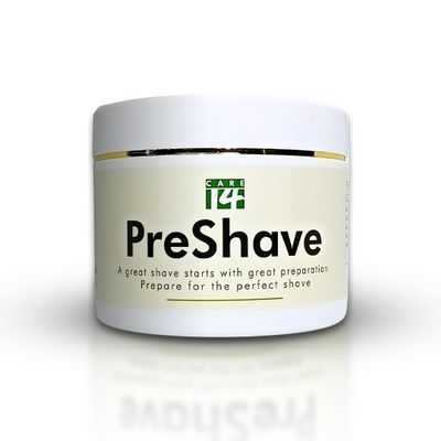 Care14 Pre Shave Gel - Softens the Beard - Prevents Razor Burn - Reduces Risk of Cuts & Burns - 100% Natural - No Chemicals - 100g