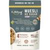 Fulfilling Muesli Sugar free 350g| Pumpkin, Flax & Chia seeds, Dry fruit & Nuts - Rolled Oats + Millet flakes | No added Sugar snack | Gluten free Healthy Breakfast view 1