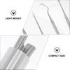 ELBME Portable Plaque Stainless Steel Set Portable Mini Travel Plaque and Tartar Remover with Stain Eraser Tooth Pick Interdental Pick Oral Hygiene Tooth Kit Flossing Tool Scraper view 3