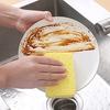 ELBME Cleaning Scrub Sponge Non-Scratch Double Sided Water Absorbent Dish Scrubber Scrub Sponge Home Bowl Plate Cleaning Soft Multifunctional view 2