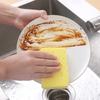 ELBME Cleaning Scrub Sponge Non-Scratch Double Sided Water Absorbent Dish Scrubber Scrub Sponge Home Bowl Plate Cleaning Soft Multifunctional view 3