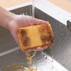 ELBME Cleaning Scrub Sponge Non-Scratch Double Sided Water Absorbent Dish Scrubber Scrub Sponge Home Bowl Plate Cleaning Soft Multifunctional view 4
