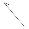 ELBME Walking Stick, Anti Slip Hiking Pole Extra Light Retractable 3 Section for Mountaineering (Black) view 1