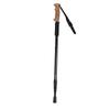 ELBME Walking Stick, Anti Slip Hiking Pole Extra Light Retractable 3 Section for Mountaineering (Black) view 4