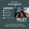 Fulfilling Muesli Sugar free (700gx2) Pumpkin, Flax & Chia seeds, Dry fruit & Nuts Rolled Oats + Millet flakes No added Sugar snack | Gluten free Healthy Breakfast view 4