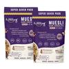 Fulfilling Chocolate Muesli- Tasty & Healthy Breakfast Cereal (700gx2), Dry fruit & Nuts, Pumpkin & Sunflower Seeds + Cranberry | Rolled Oats & Millet Flakes view 1
