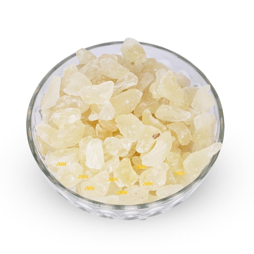 JMN Gond Katira, Pure Organic Edible Gum Tragacanth Gum Gond for Laddu Making & Sweets | Almond Gum Badam Pisin Organic, Edible Gum Gond Katira, Tragacanth gum, Katora Gum (150 gm, Natural)
