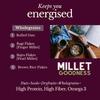 Fulfilling Muesli Fruit & Nuts - Nuts Berries Seeds (700gx2) | Pumpkin, Flax & Chia Seeds, Cranberry, Rolled Oats + Millet Flakes | No Refined Sugar, Healthy Breakfast view 4