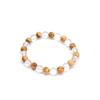 The Cosmic Connect Find Balance, Strength & Peace with Our Wood & Crystal Bracelet | 8mm Premium Beads | Reiki Energized & Activated view 1