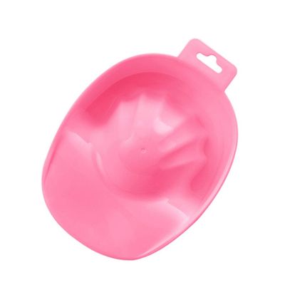 ELBME Manicure Soaking Bowls Nail Art Hand Soak Treatment Bowls Soaking Soak Bowl Red Nail Art Polish Removal Wash Soaker Tray Manicure Spa Tools