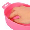 ELBME Manicure Soaking Bowls Nail Art Hand Soak Treatment Bowls Soaking Soak Bowl Red Nail Art Polish Removal Wash Soaker Tray Manicure Spa Tools view 4