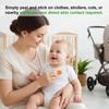 Safe-O-Kid (24 Patches) Ayurvedic Plant-Based Anti-Mosquito Patches for Babies Large Stickers (Green) view 2