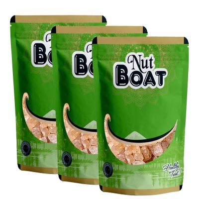 Nutboat Gond Katira 600 Grams ( 3 X 200 Grams) | Tragacanth Gum Crystals | Kathila Gum | High Cooling Properties | 100% Natural | Badam Gond for Smoothies & Falooda Summer Drinks 600 Grams ( 3 X 200 Grams)