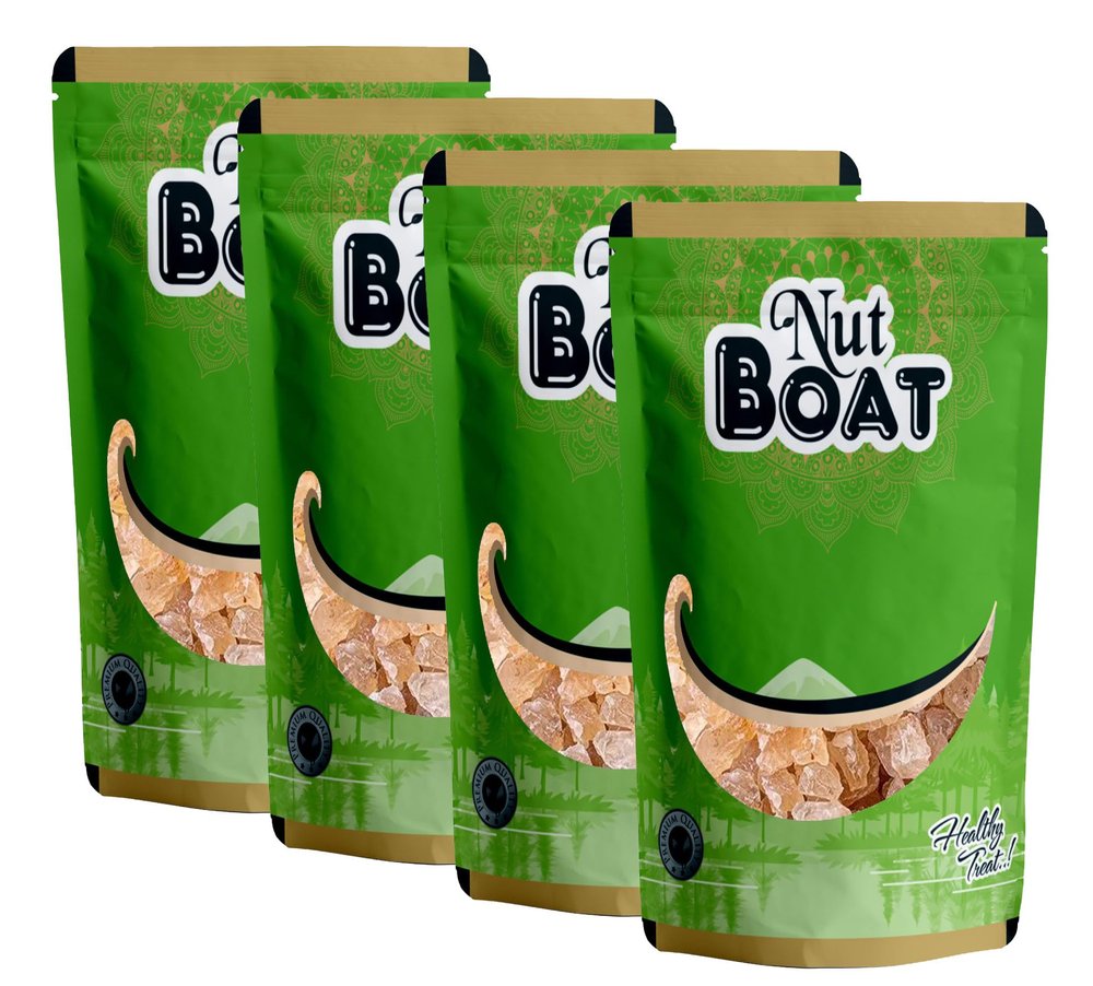 Nutboat Gond Katira 800 Grams ( 4 X 200 Grams) | Tragacanth Gum Crystals | Kathila Gum | High Cooling Properties | 100% Natural | Badam Gond for Smoothies & Falooda Summer Drinks 800 Grams ( 4 X 200 Grams)