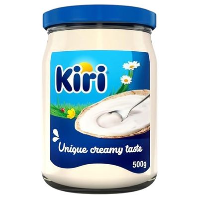 Kiri Unique Creamy Taste, Spreadable Processed Cheese, Smooth & Rich, 500g