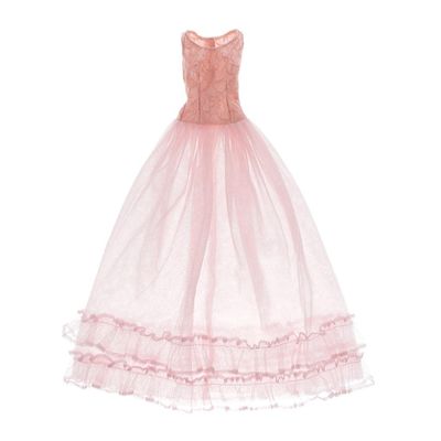 CALANDIS Lace Tulle Bridesmaid Dress Party Evening Dance Gown for 1/3 BJD Dolls Pink | Modern | Clothes & Accessories | Dolls