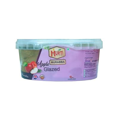MURTI Apple Murabba Dry | Sweet Apple Slices | Traditional Indian Preserved Fruit | Ready to Eat Snack | Authentic Taste | Hygienically Packed | Vegetarian Treat - 800gm