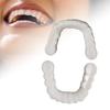 ELBME Resin Teeth Veneers Comfortable Dentures Tooth Cover Removable Reusable Upper Lower Cover| Oral Care| Teeth Whitening Kits_1 view 2