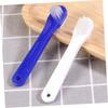 ELBME 4 Pcs Portable Cleaning Brush Denture Brush Portable Denture Toothbrush Double Heads Cleaning Brush Portable Toothbrush Manual Toothbrushes Small Denture Cleaning Brush Aldult Pp_1 view 2