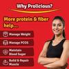 Prolicious High Protein Desi Masala Khakhra | NO Palm Oil | Crispy | Ready to Eat | Flavourful | Healthy Anytime Snack | 170 Grams view 4