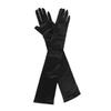 ELBME Women's Satin Opera Evening Long Gloves (Black, Free Size)_1 view 1