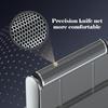 ELBME Men Electric Ultra Thin Shaver, Rechargeable Single Foil Shaver, Reciprocating Mini Electric Razor For Facial Care Beard Trimmer, Cordless USB Travel Shaver, Silver_1 view 2