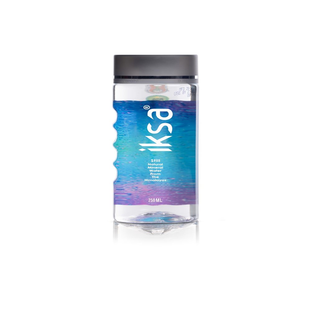 IKSA Still Natural Mineral Water -250ML (42 Bottles)| Natural Mineral Water from The Himalayas.