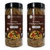 CRAVE GREEN Chickpea Pasta | No Rice - No Maida | Vegan | Gluten Free | High Protein | (Chickpea Penne Pasta, 250gm (Pack of 2) view 1