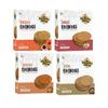 NEHVIM Traditional Freshly Baked Delicious Bhakhri Ideal for Tea Time Snacking, Picnics And Travel Pack Of 4 (Masala, Garlic, Jaggery, Jeera) view 1