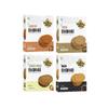 NEHVIM Traditional Freshly Baked Delicious Bhakhri Ideal for Tea Time Snacking, Picnics And Travel Pack Of 4 (Jaggery, Jeera, Jower Onion, Mari) view 1