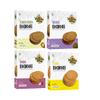 NEHVIM Traditional Freshly Baked Delicious Bhakhri Ideal For Tea Time Snacking, Picnics And Travel Pack Of 4 (Jower Onion, Moong, Onion, Plain),800 G view 1