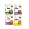 NEHVIM Traditional Freshly Baked Delicious Bhakhri Ideal For Tea Time Snacking, Picnics And Travel Pack Of 4 (Methi, Moong, Onion. Plain),800 G view 1