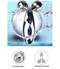DHARMINSON 3D Manual Solar Powered Roller Face Body Massager Skin Lifting Wrinkle Remover Facial Massage For Relaxation and Tightening Shape Face Lift Tool Firming Beauty Massage Tool - Silver view 3