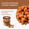 Dark Chocolate & Turkish Coffee Almond Combo | 142g X 2 Jar | Premium Coated Almonds with Rich Chocolate & Coffee Flavors | Gourmet Dry Fruits Gift | No Artificial Colors view 3