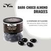 Dark Chocolate & Turkish Coffee Almond Combo | 142g X 2 Jar | Premium Coated Almonds with Rich Chocolate & Coffee Flavors | Gourmet Dry Fruits Gift | No Artificial Colors view 4