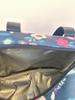 DREAMWEAVE Dream Weave Floral Butterfly Insulated Lunch Tiffin Bag, Navy Blue with Pink Flowers, Double Handle view 4