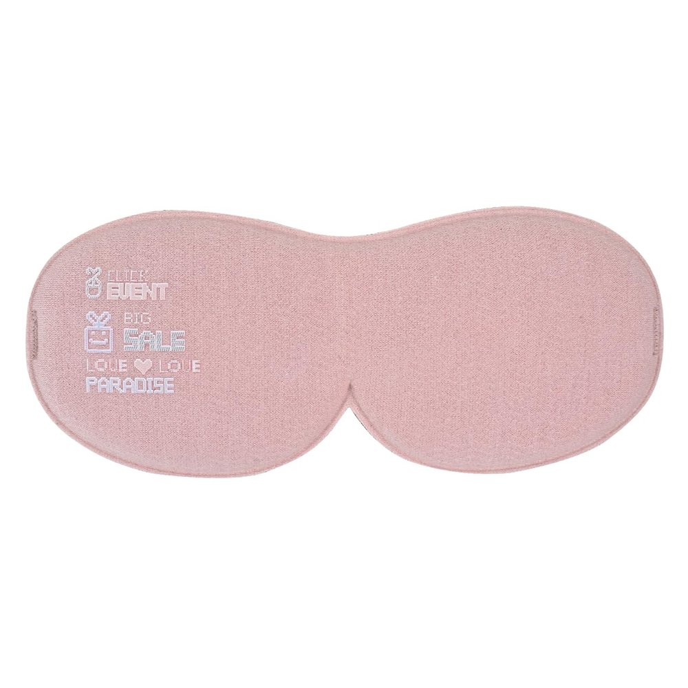 Mega Tree DreamComfort Sleep Eye Mask, Contoured Design, Adjustable Strap, 5 Colours Available (Pink)