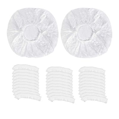Nidy 200pcs Disposable Food Cover | Fresh Keeping Bags/Cap Elastic Shrinkable Food Storage Covers for Kitchen Bowl/Plates, covering Food, Fruits, Vegetables Fridge Storage, Stretch Wrap Food Covers