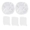 Nidy 200pcs Disposable Food Cover | Fresh Keeping Bags/Cap Elastic Shrinkable Food Storage Covers for Kitchen Bowl/Plates, covering Food, Fruits, Vegetables Fridge Storage, Stretch Wrap Food Covers view 1