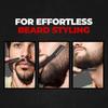Beard Styling Tool & Beard Shaping Gel 110ml | Shaving gel with Anti-Redness, Calming, Intense Cooling | Suitable for Sensitive Skin | Reusable Razor | Sharp, Safe & Precise Shaping Razor for Men | Set of 2 view 3