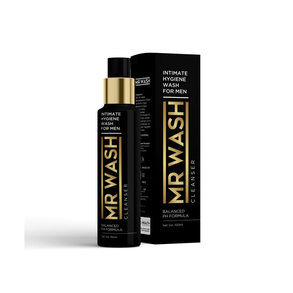Mr Wash - Men's Intimate Wash | Hygiene Wash | pH Balanced | 100ml