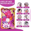 Apex SEI Hot Water Bag for Pain Relief with Free Hot & Cold Gel Pack | Rubber Heating Pad & Reusable Heat Pouch for Therapy | Hot Water Bottle for Back, Cramps, Joints  Multicolor view 2