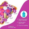 Apex SEI Hot Water Bag for Pain Relief with Free Hot & Cold Gel Pack | Rubber Heating Pad & Reusable Heat Pouch for Therapy | Hot Water Bottle for Back, Cramps, Joints  Multicolor view 4