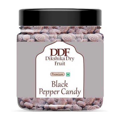 Dikshika Dry Fruits Black Pepper Candy | A Refreshing Sweet & Spicy Delight | Bold Kali Mirch Masala Candy | Juicy Sweet Hard Goli (400g)