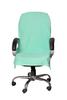 AU HOME 100% Superfine Cotton Solid Large Luxury Office Chair Towel/Car Towel,Car Seat Cover with Tie Knot 550 GSM - (Pack of 1) Original Product AS PER Picture Shown (MINI Green) view 1