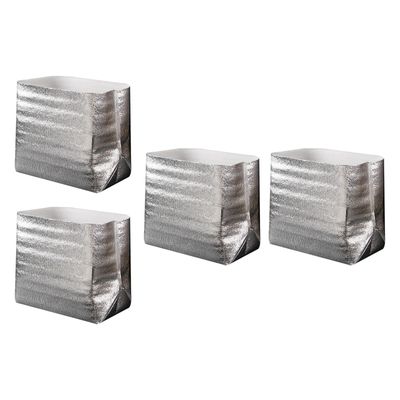 MERISHOPP4X Foil Insulation Bags Self- Seal Thermal Box Liners for Lunch Food Packing|Home & Garden | Food Storage Bags