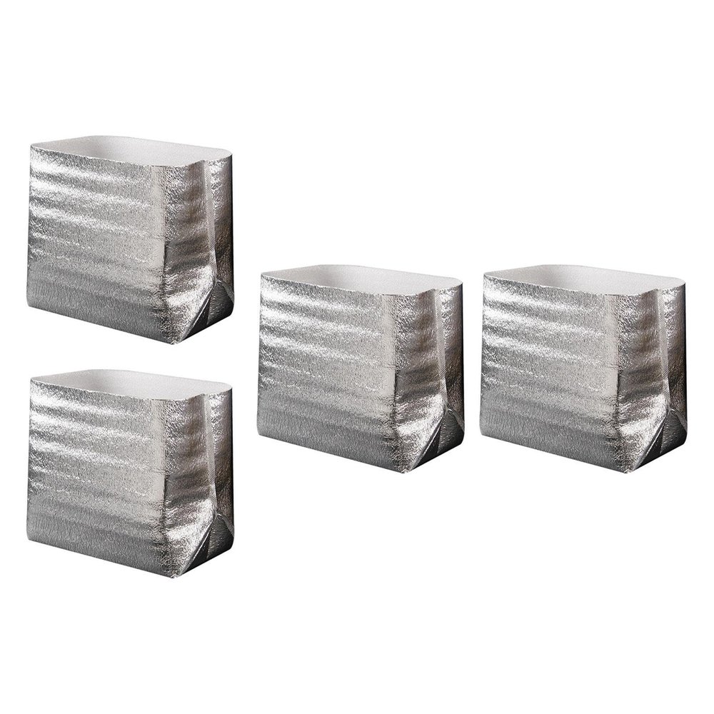 MERISHOPP4X Foil Insulation Bags Self- Seal Thermal Box Liners for Lunch Food Packing|Home & Garden | Food Storage Bags