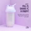 ASIAN HDPE AMB-05 Protein Shaker Bottle For Gym Mix With Protein, BCAA,Pre Workout Supplement,Sipper Bottles For Men & Women Protein Shakers For Smooth Protein Shake Gym Bottle Shaker, 550 Ml, Purple view 2