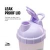 ASIAN HDPE AMB-05 Protein Shaker Bottle For Gym Mix With Protein, BCAA,Pre Workout Supplement,Sipper Bottles For Men & Women Protein Shakers For Smooth Protein Shake Gym Bottle Shaker, 550 Ml, Purple view 4