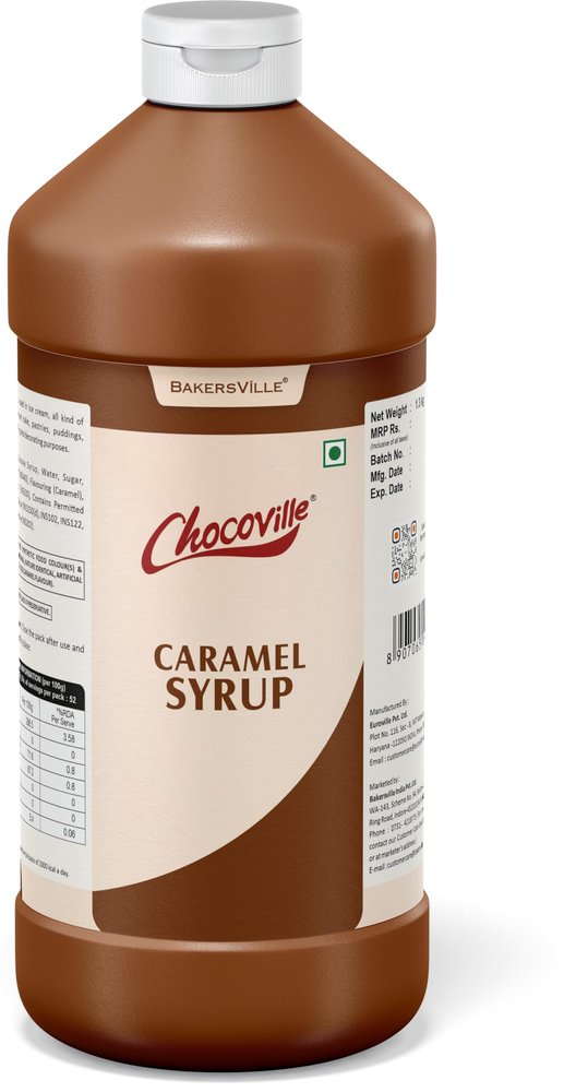 Chocoville Caramel Syrup, 1.3Kg